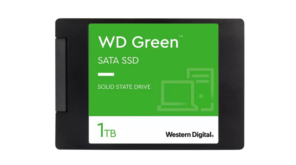 SSD, WD Green, 2.5", 1TB, SATA III